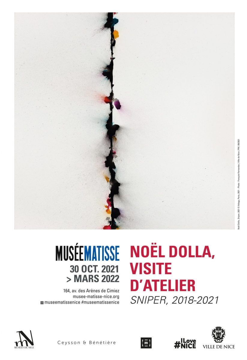 Musée Matisse : Noël Dolla in the studio / Sniper, 2018-2021 